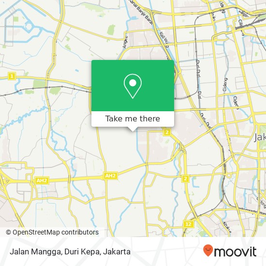 Jalan Mangga, Duri Kepa map