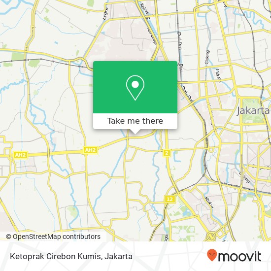 Ketoprak Cirebon Kumis map