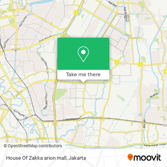 House Of Zakka arion mall map