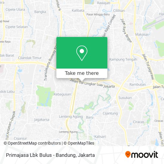 Primajasa Lbk Bulus - Bandung map