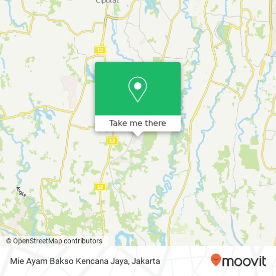 Mie Ayam Bakso Kencana Jaya map