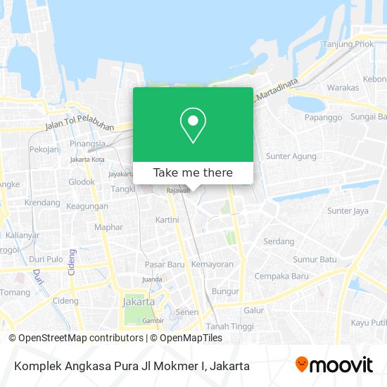 Komplek Angkasa Pura Jl Mokmer I map