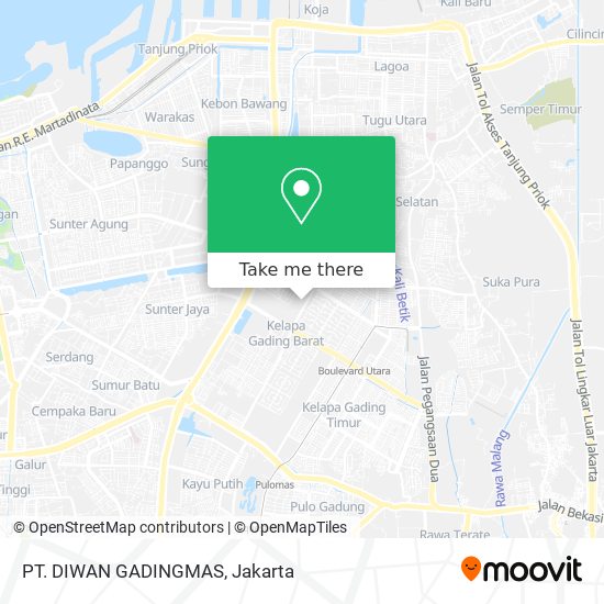 PT. DIWAN GADINGMAS map