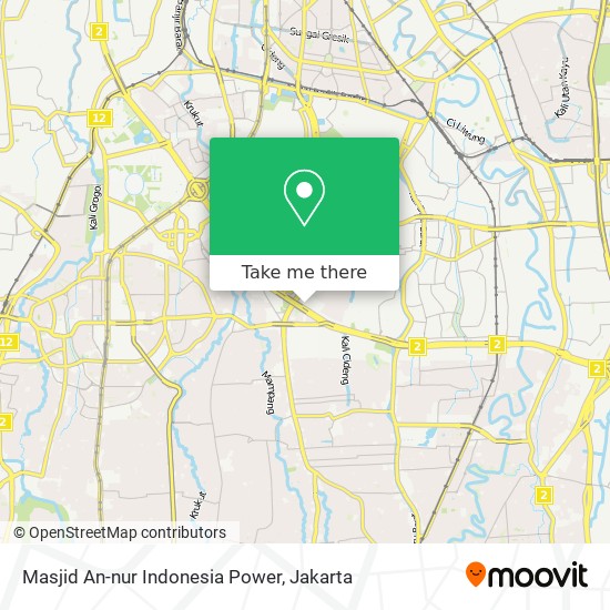 Masjid An-nur Indonesia Power map