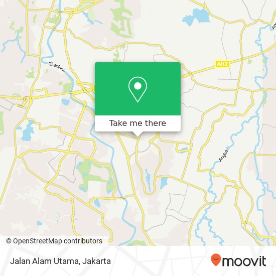 Jalan Alam Utama map
