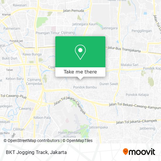 BKT Jogging Track map