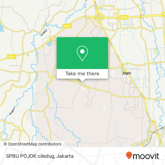 SPBU POJOK ciledug map