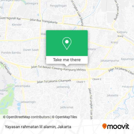 Yayasan rahmatan lil alamin map