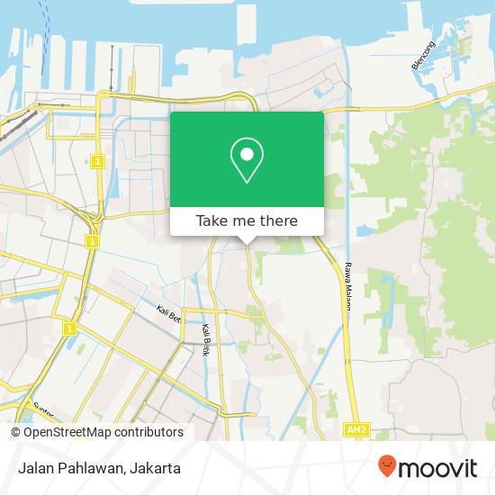 Jalan Pahlawan map