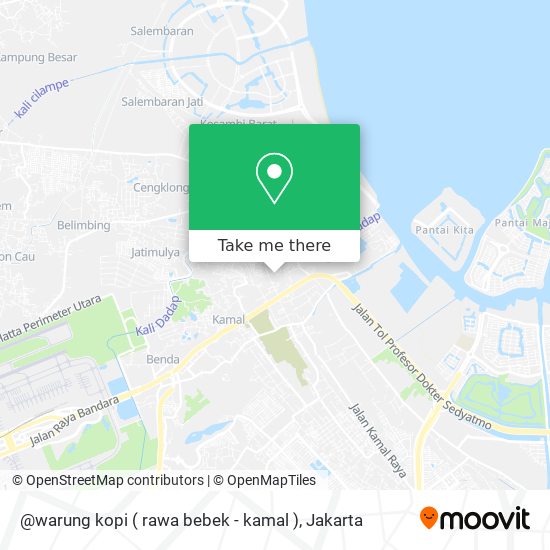 @warung kopi ( rawa bebek - kamal ) map
