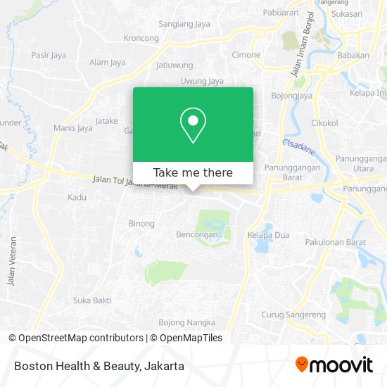 Boston Health & Beauty map