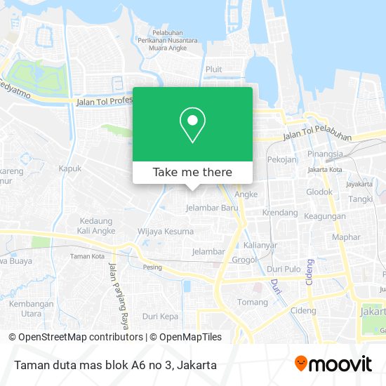 Taman duta mas blok A6 no 3 map