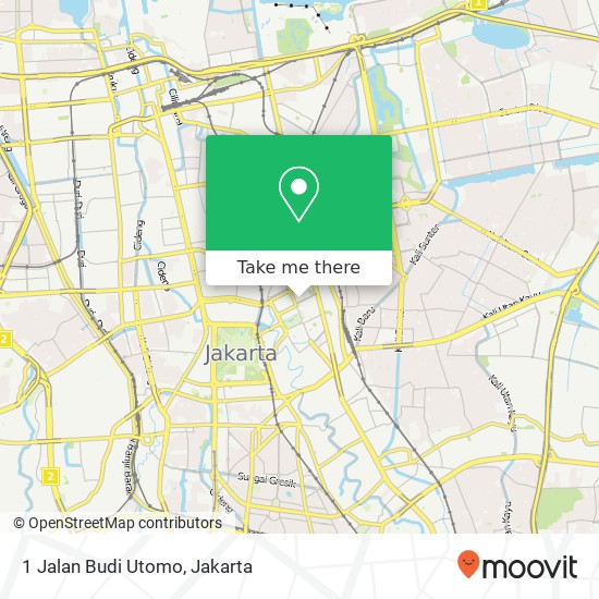 1 Jalan Budi Utomo map