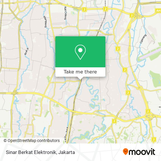 Sinar Berkat Elektronik map