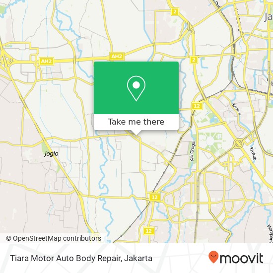 Tiara Motor Auto Body Repair map