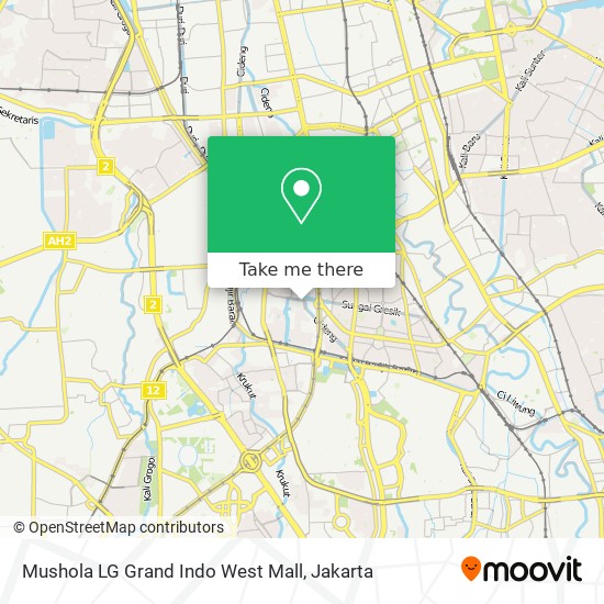 Mushola LG Grand Indo West Mall map