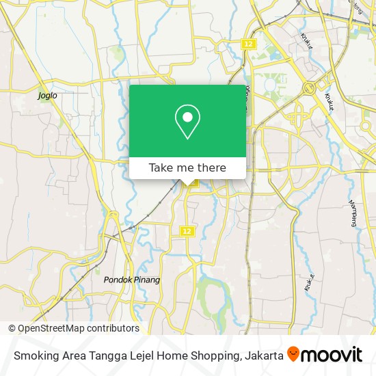 Smoking Area Tangga Lejel Home Shopping map