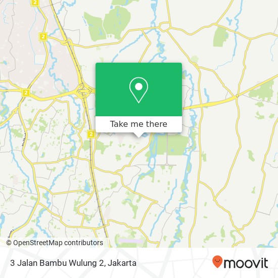 3 Jalan Bambu Wulung 2 map