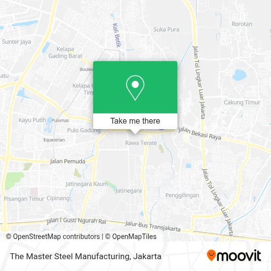 The Master Steel Manufacturing map