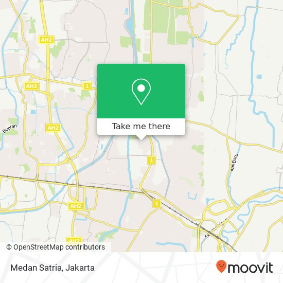 Medan Satria map