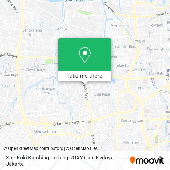 Sop Kaki Kambing Dudung ROXY Cab. Kedoya map