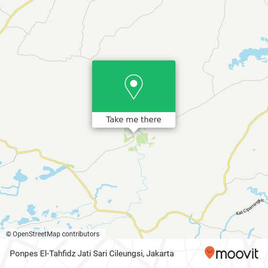 Ponpes El-Tahfidz Jati Sari Cileungsi map