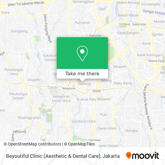 Beyoutiful Clinic (Aesthetic & Dental Care) map