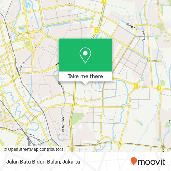 Jalan Batu Biduri Bulan map