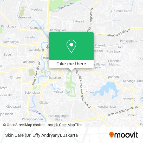 Skin Care (Dr. Effy Andryany) map