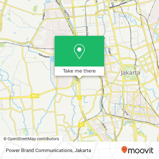 Power Brand Communications map