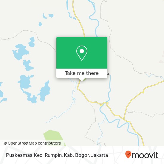 Puskesmas Kec. Rumpin, Kab. Bogor map