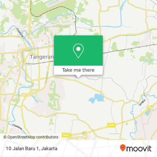 10 Jalan Baru 1 map