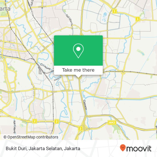 Bukit Duri, Jakarta Selatan map