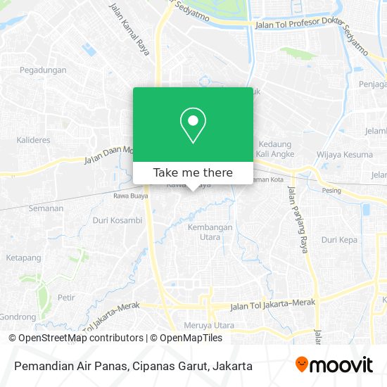 Pemandian Air Panas, Cipanas Garut map