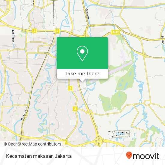 Kecamatan makasar map