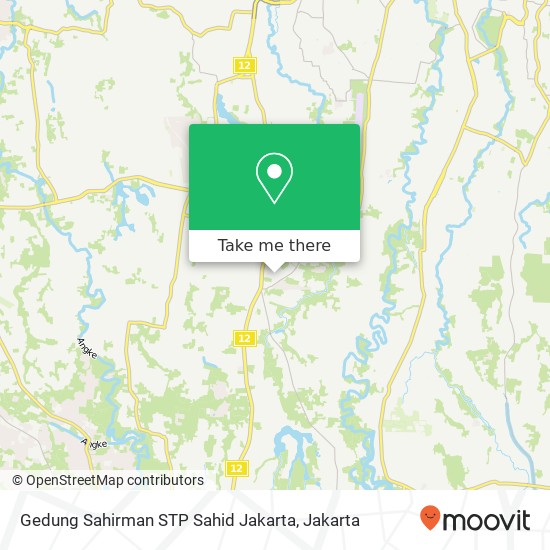 Gedung Sahirman STP Sahid Jakarta map