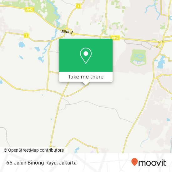 65 Jalan Binong Raya map