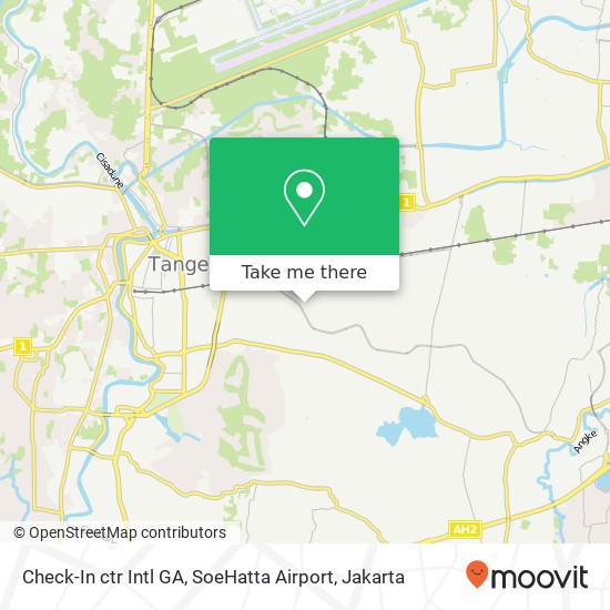 Check-In ctr Intl GA, SoeHatta Airport map