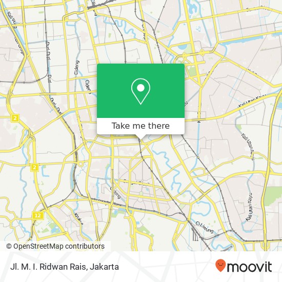 Jl. M. I.  Ridwan Rais map