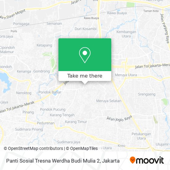 Panti Sosial Tresna Werdha Budi Mulia 2 map