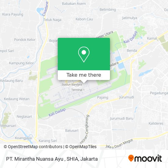 PT. Mirantha Nuansa Ayu , SHIA map