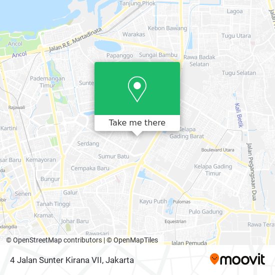 4 Jalan Sunter Kirana VII map