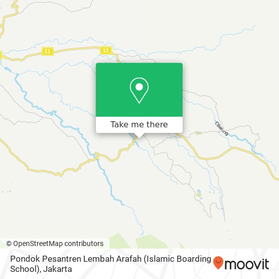 Pondok Pesantren Lembah Arafah (Islamic Boarding School) map