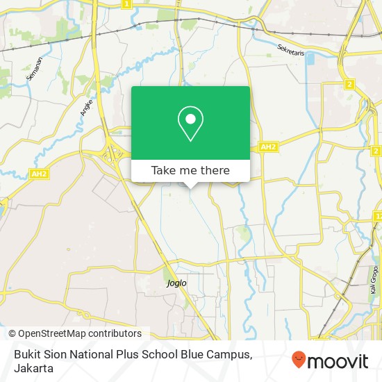 Bukit Sion National Plus School Blue Campus map