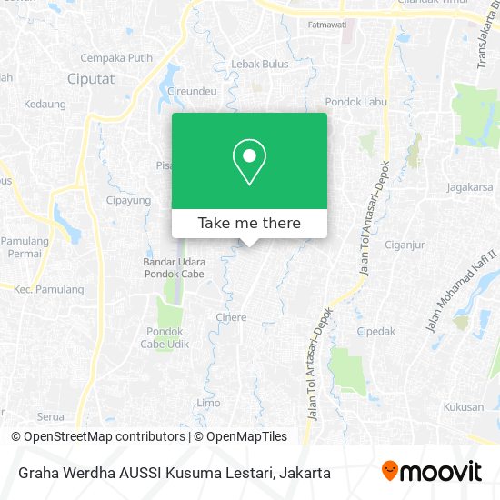 Graha Werdha AUSSI Kusuma Lestari map