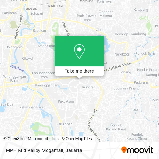 MPH Mid Valley Megamall map