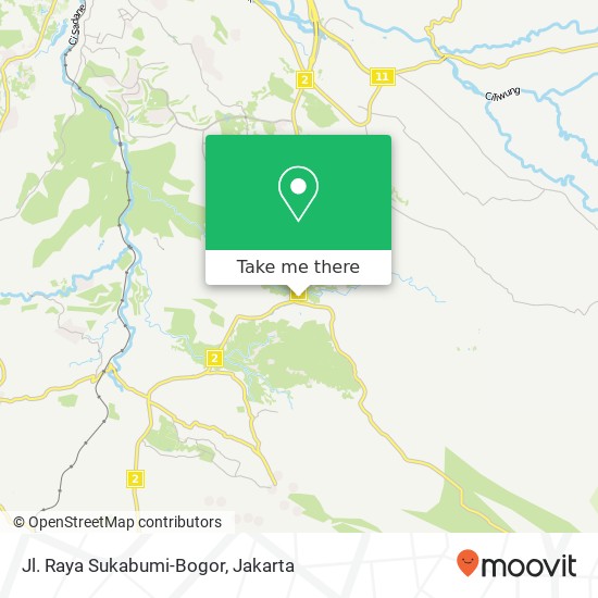 Jl. Raya Sukabumi-Bogor map