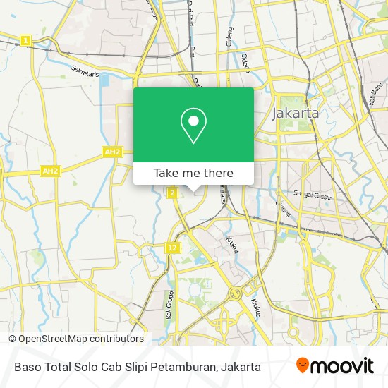 Baso Total Solo Cab Slipi Petamburan map