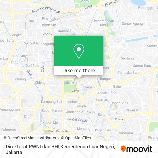 Direktorat PWNI dan BHI,Kementerian Luar Negeri map