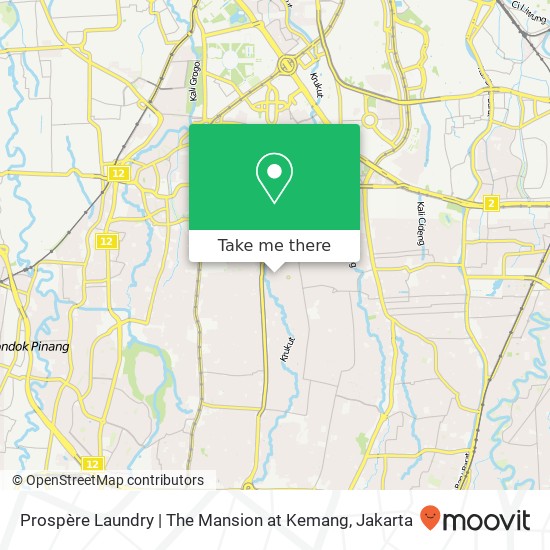 Prospère Laundry | The Mansion at Kemang map